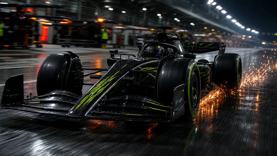 F1 西班牙大奖赛赛车赛事观察